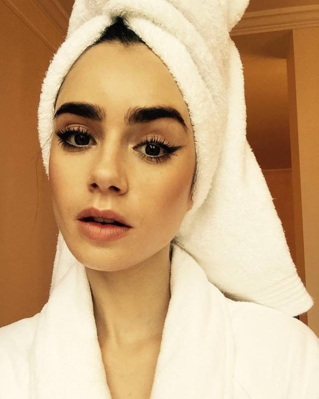 Lily Collins Hot