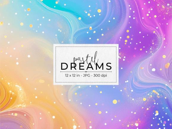 Dreamy Abstract Backgrounds with Pastel Colors