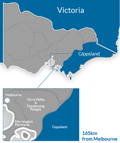 Gippsland Region Map