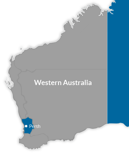 Perth Region Map