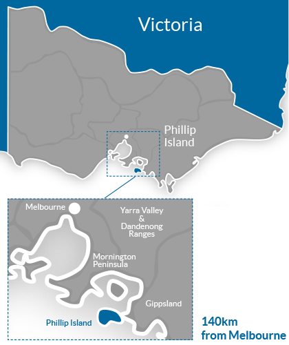 Phillip Island Region Map