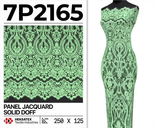 7P 2165 -  Panel Jacquard Solid Doff