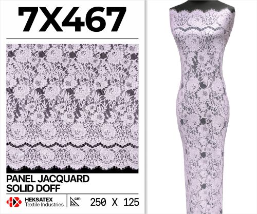 7X467 - Panel Jacquard Solid Doff