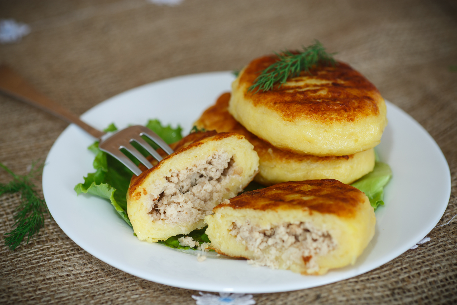 зразы картофельные с фаршем