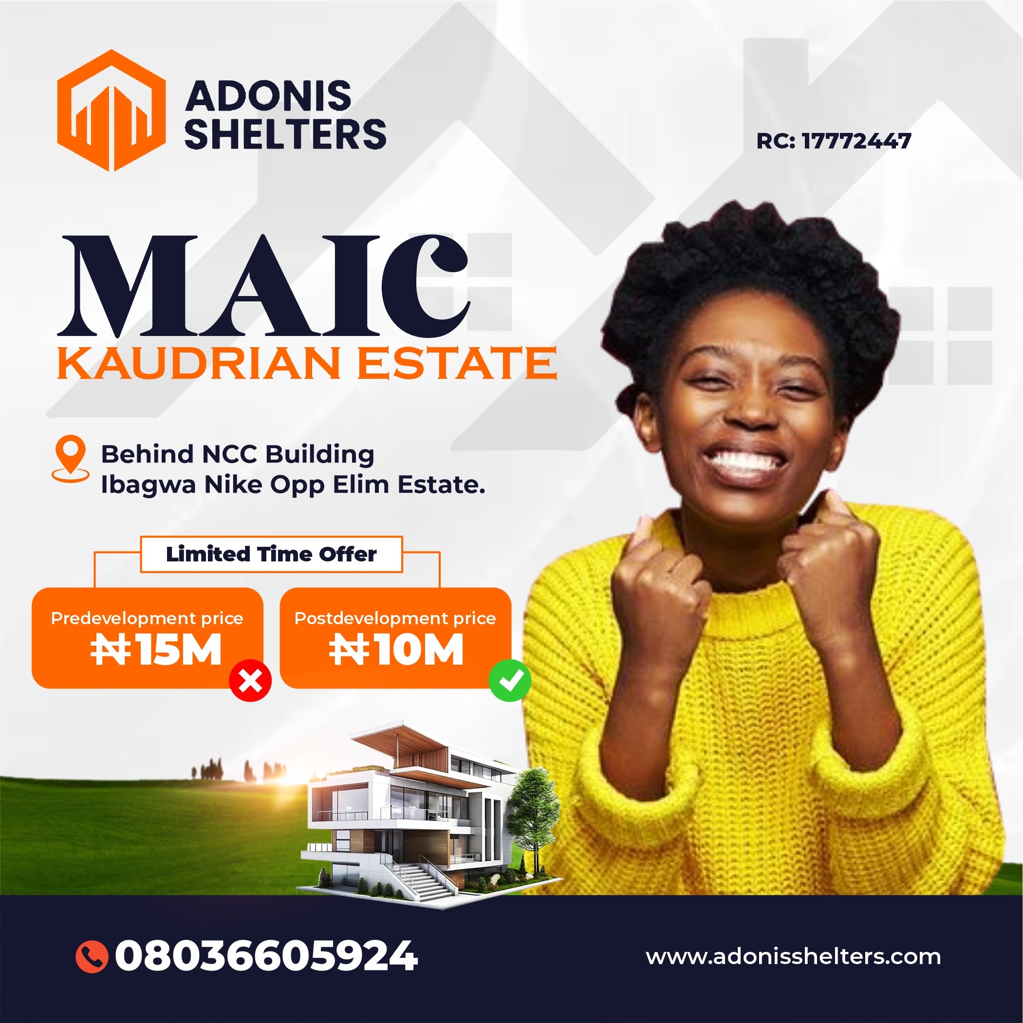 maic kaudrian estate in Enugu East, Enugu