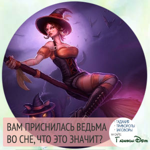 ведьма на метле во сне