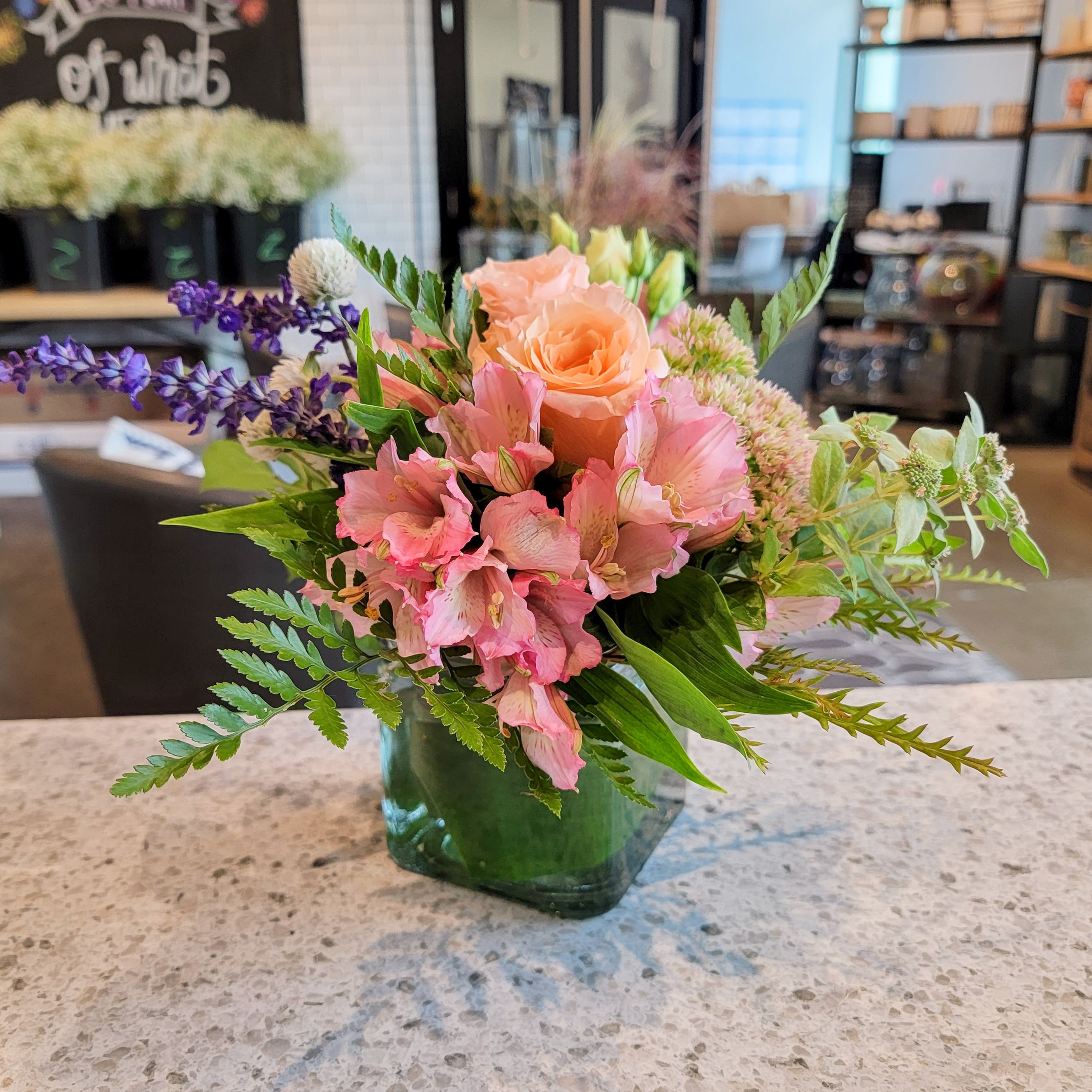 Signature Style Petite Funeral Arrangement Flower Delivery Grand Rapids