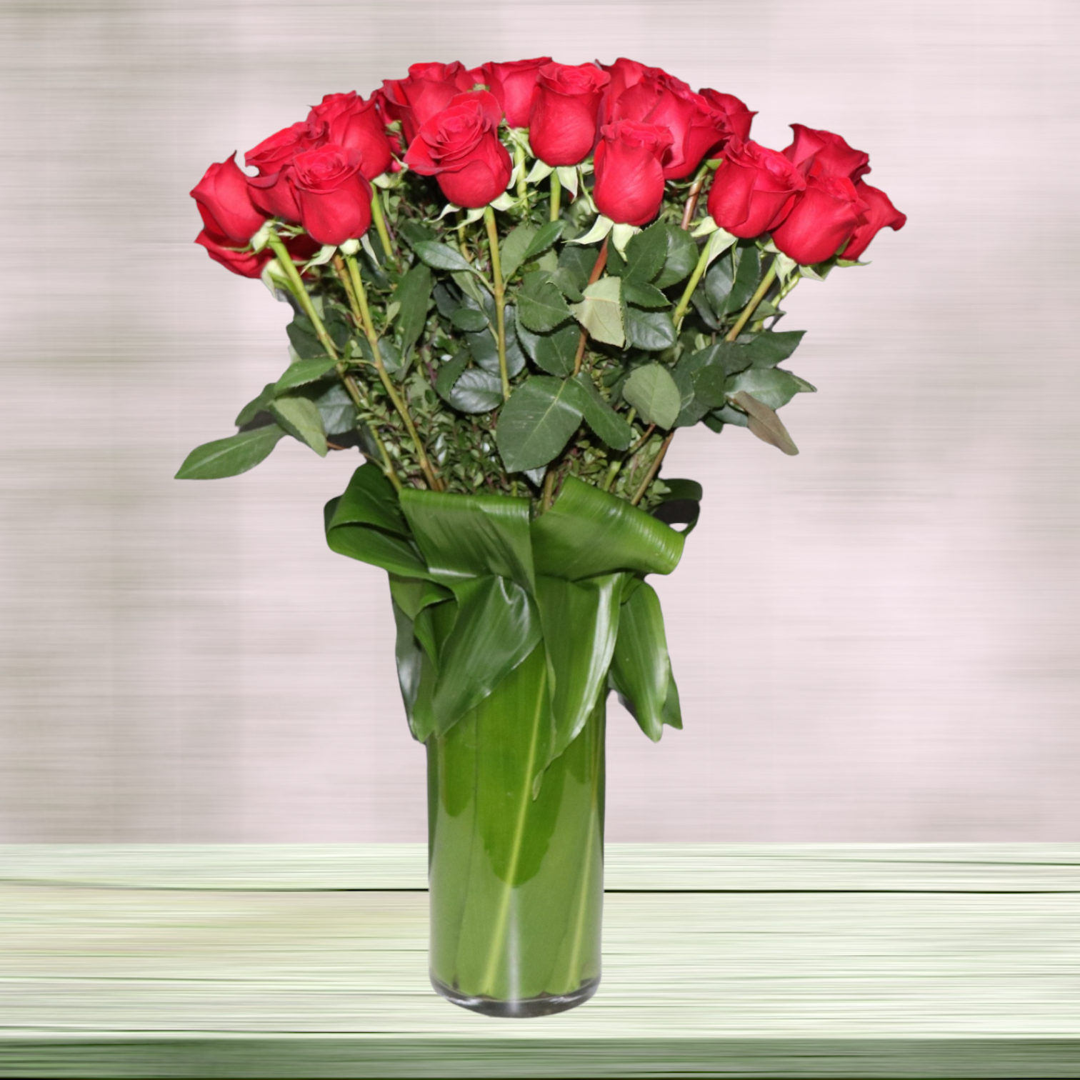 RED ROSES IN ANY CYLINDER VASE Flower Delivery Las Vegas NV Vegas