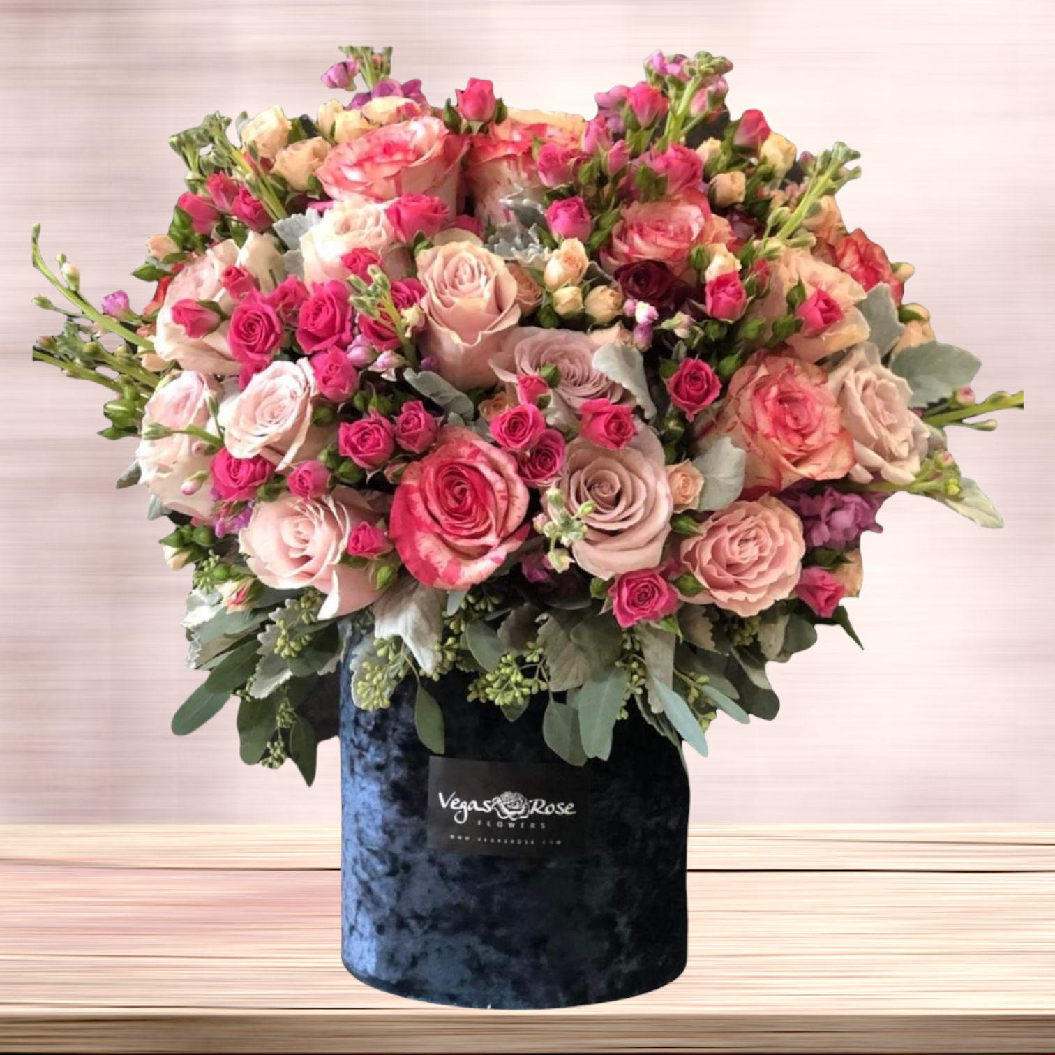 I LOVE YOU Preserved Roses Box - Vegas Flowers Delivery