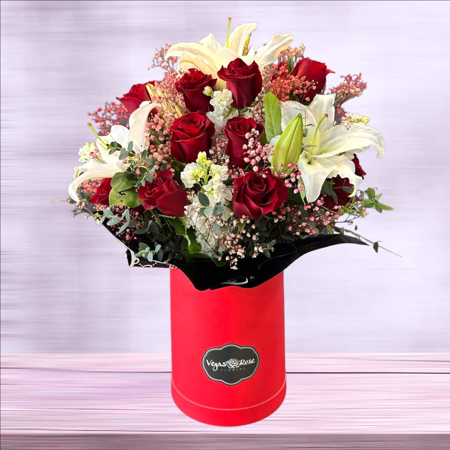 RED LILIES FIELD Flower Delivery Las Vegas NV Vegas Rose Flowers