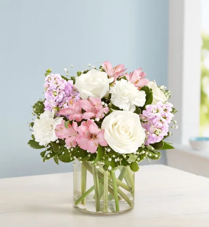 Belmonte Cream Rose and Succulent 14W Faux Floral Bouquet - #89R14, Lamps  Plus