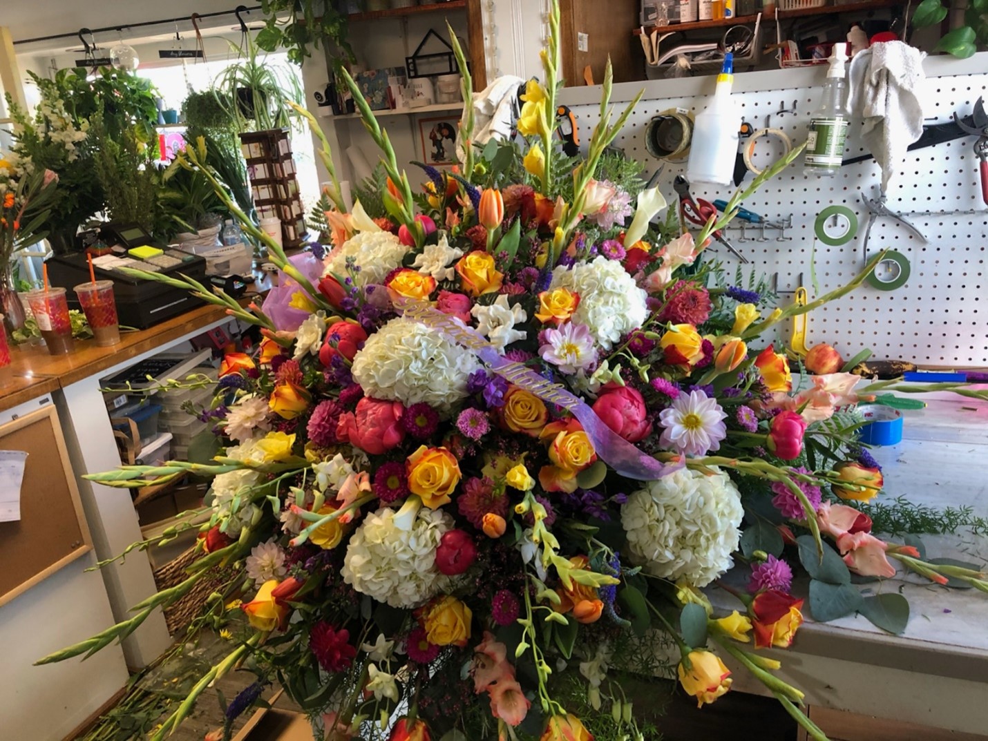 Celebration of life Flower Delivery Wilmington MA Designs By Don Flower