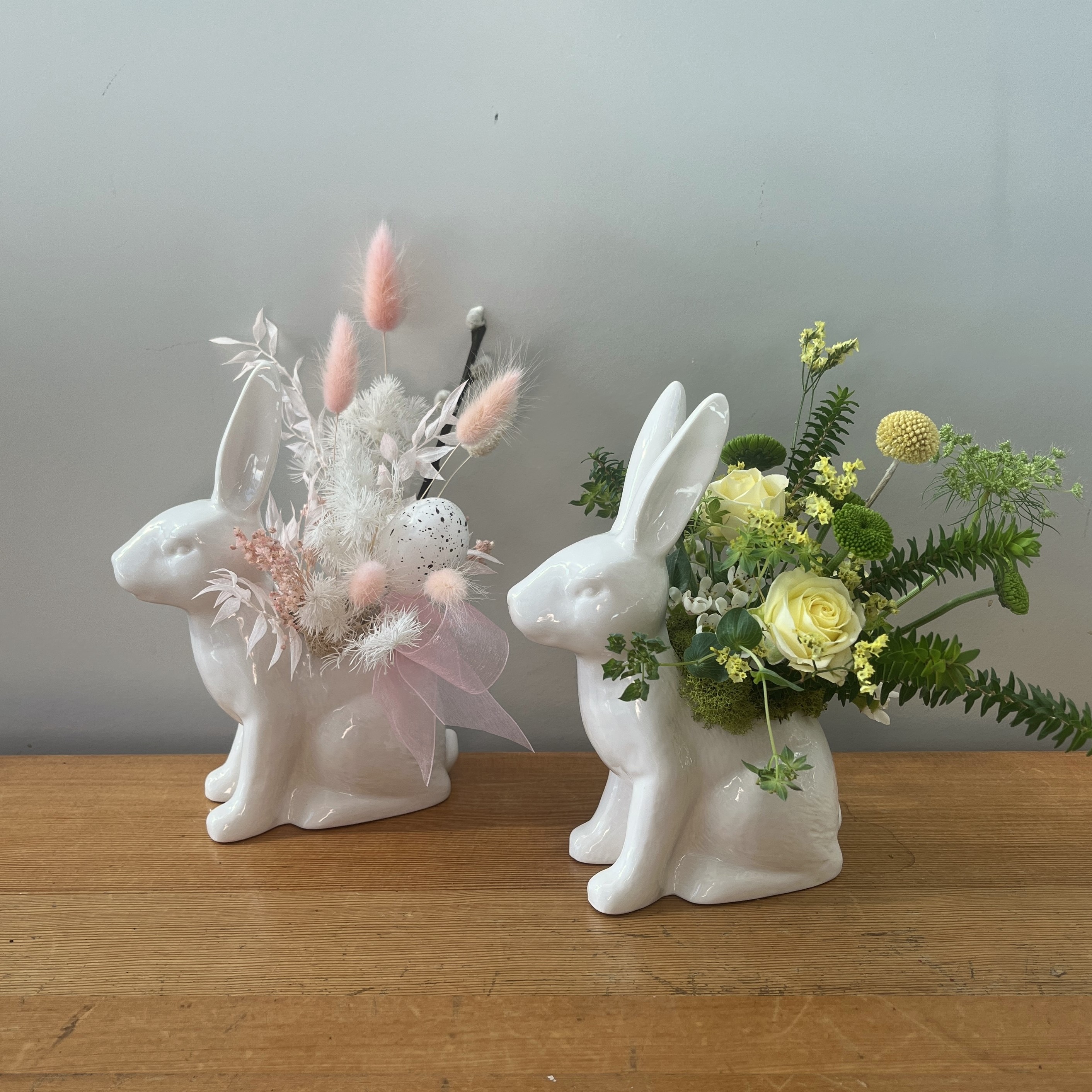 Peter Cottontail Flower Delivery Victoria BC Poppies Floral Art