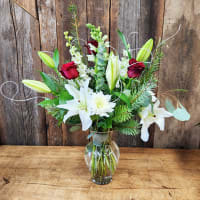 Judy's Winter Greens Bouquet