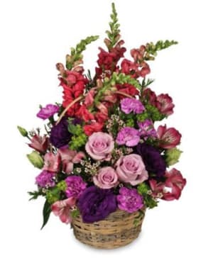 Home Sweet Home Flower Basket Flower Bouquet
