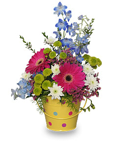 Whimsical Flowers Flower Bouquet