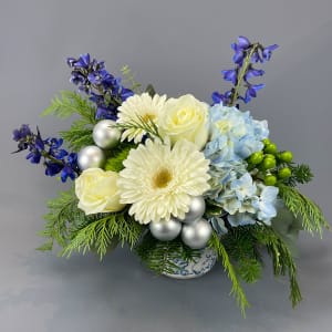 Blue Blue Christmas by Flair Flowers