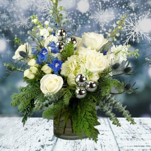 Blue Blue Christmas by Flair Flowers