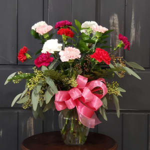 VD23 Pink Perfection Carnations Flower Bouquet