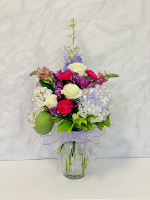 Designer's Choice Rose Vase Arrangement