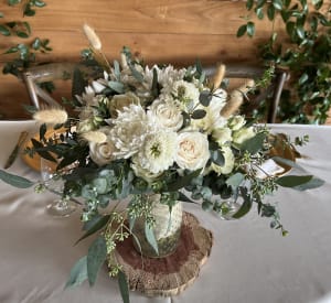 White Bridal Bouquet