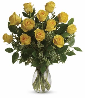 Dozen Yellow Roses