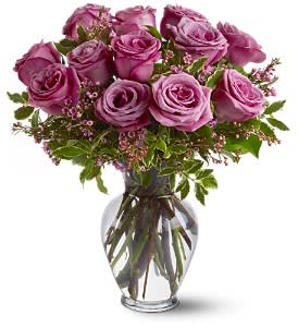 Dozen Roses - Lavender