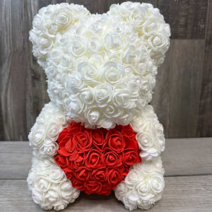 Chubby Chubby Foam Rose Bear