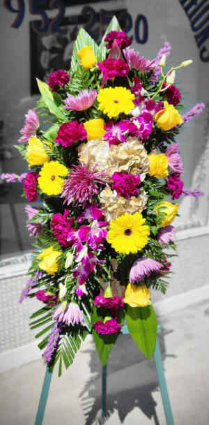 Colorful Remembrance Flower Bouquet