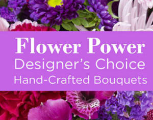 DEAL: PURPLE COLORS THEMED DESIGNED BOUQUET Flower Bouquet