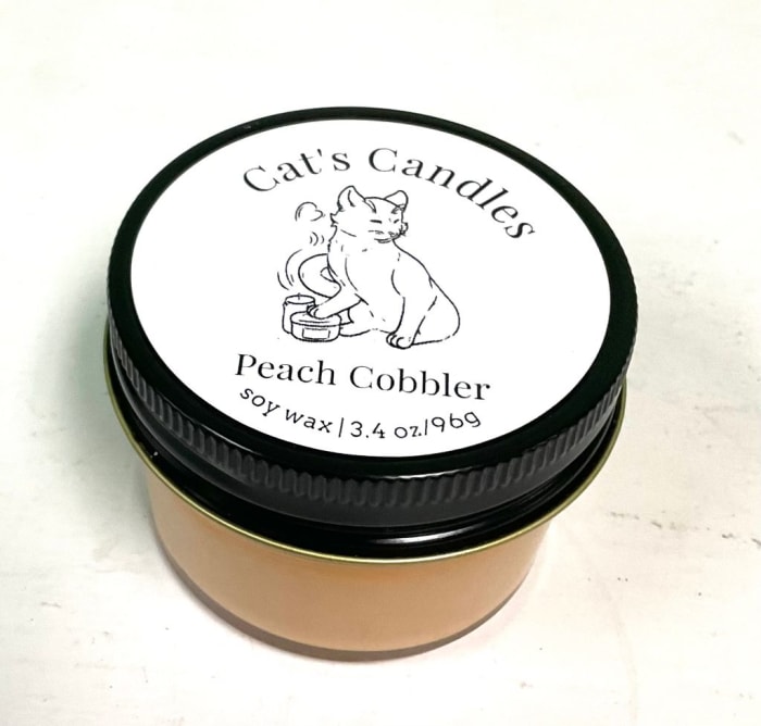 Peach Cobbler Candle