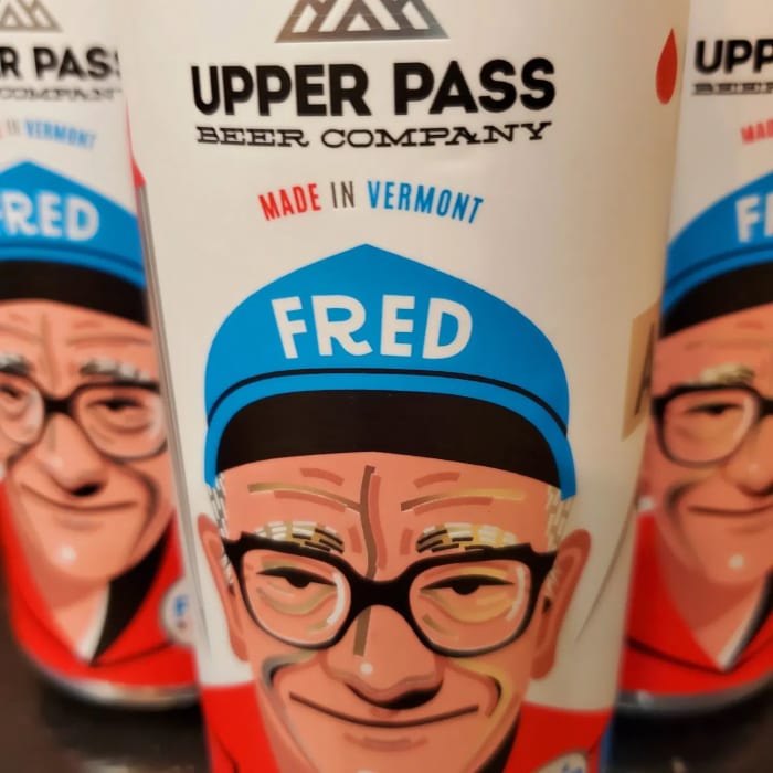 Fred Red Ale, Upper Pass Beer Co., Royalton VT