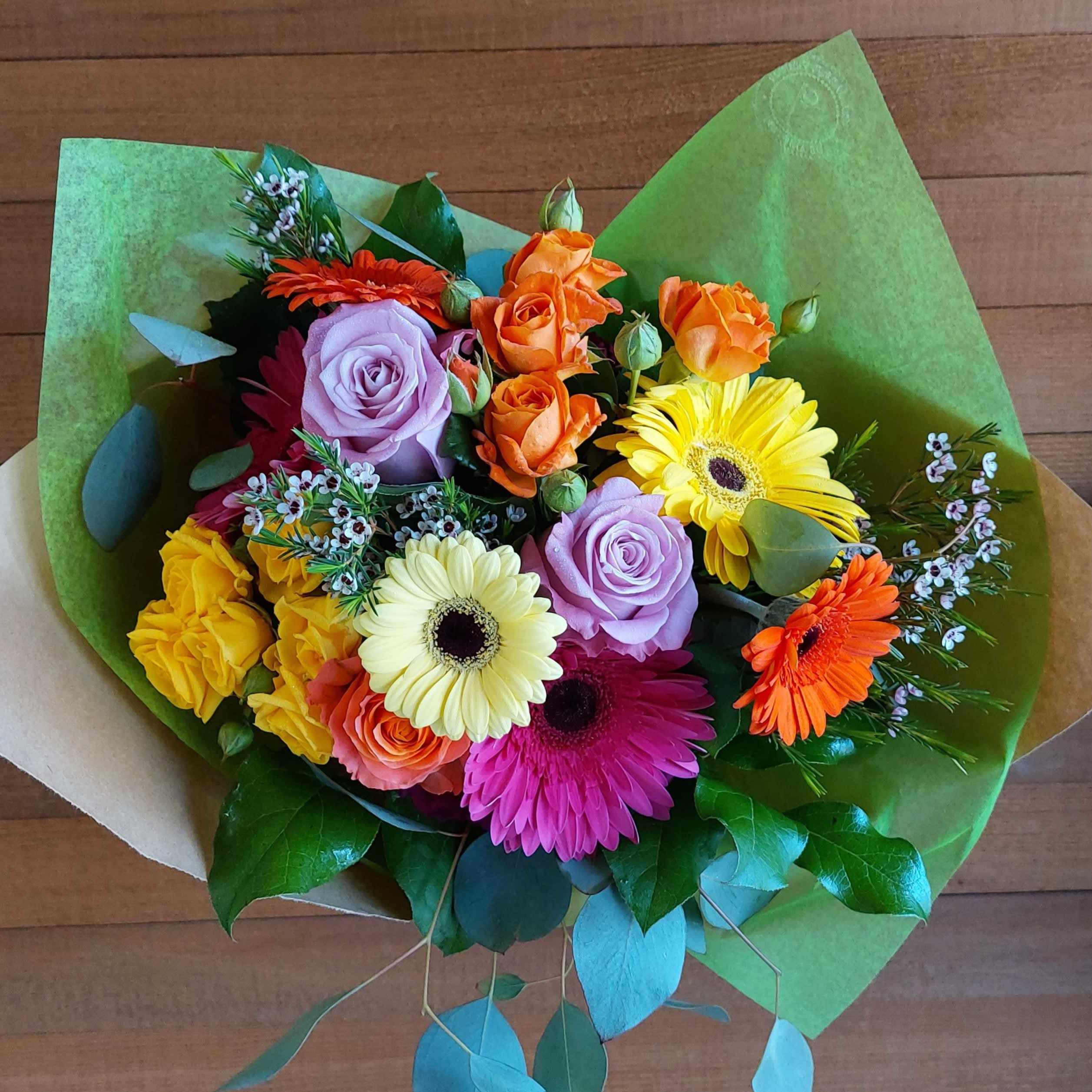 Congratulations Flower Delivery Victoria BC Poppies Floral Art