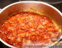 Фото приготовления рецепта: Рулетики из кабачков с курицей - шаг №5