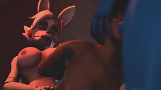 Five Nights at Freddy's - Futanari robots 2
