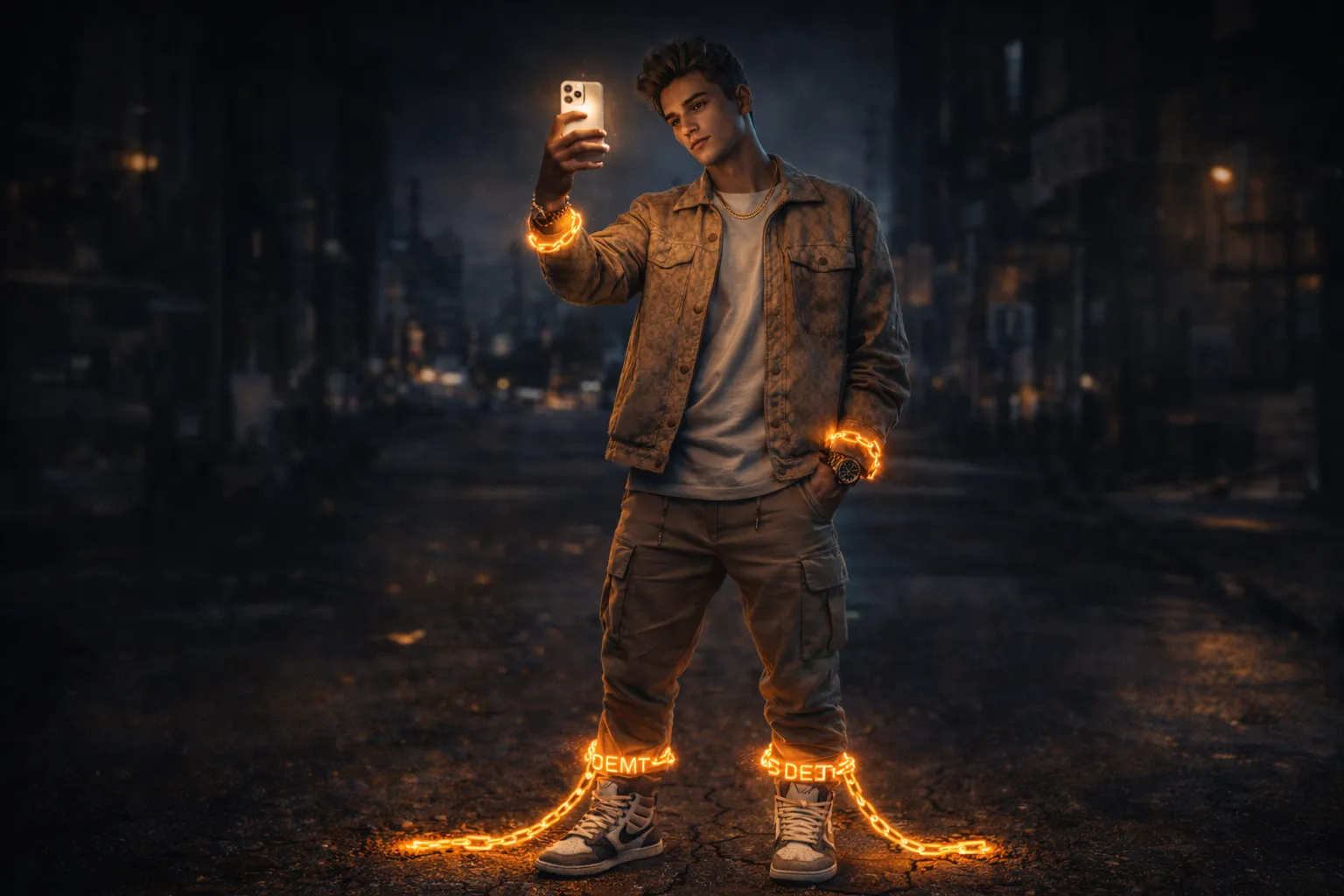 Breaking news headline image