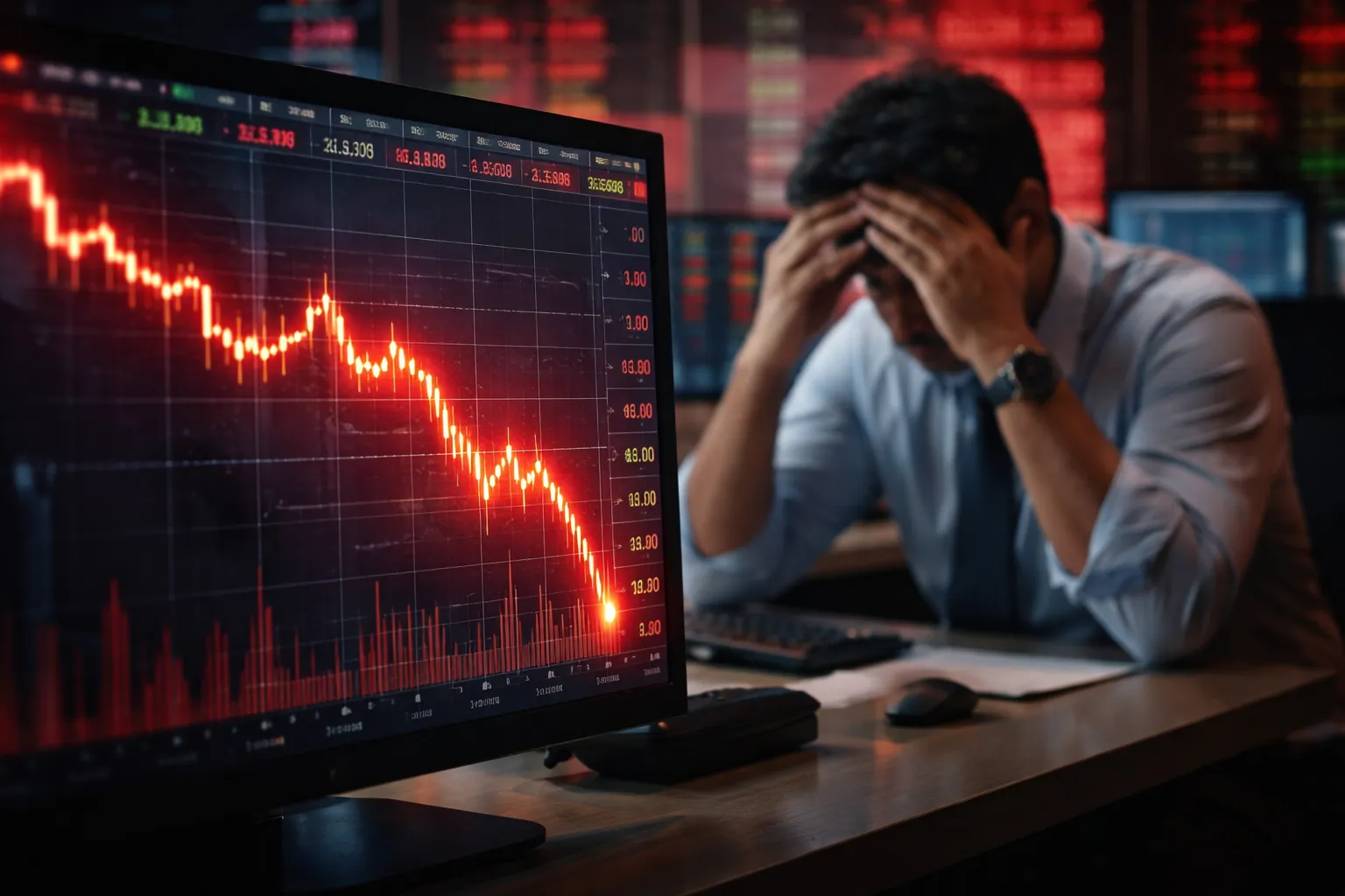 Breaking news headline image