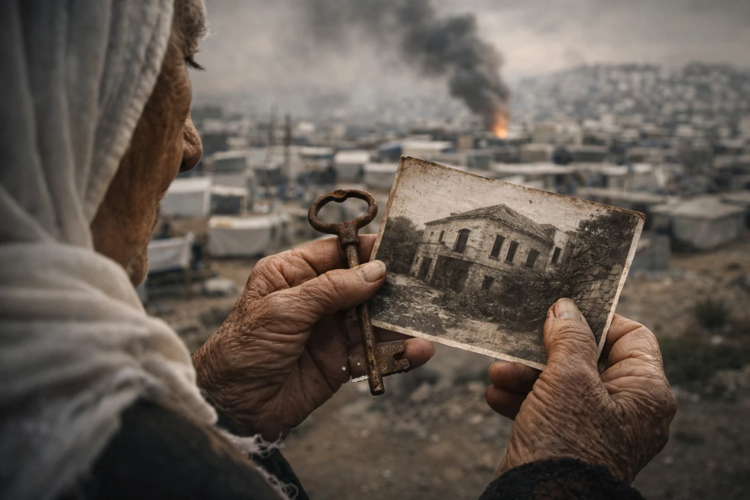 Breaking news headline image