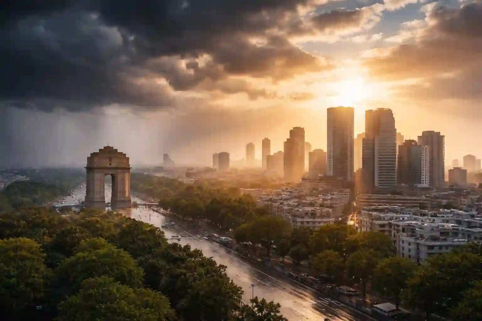 Breaking news headline image