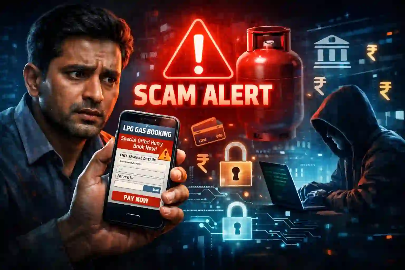 Breaking news headline image