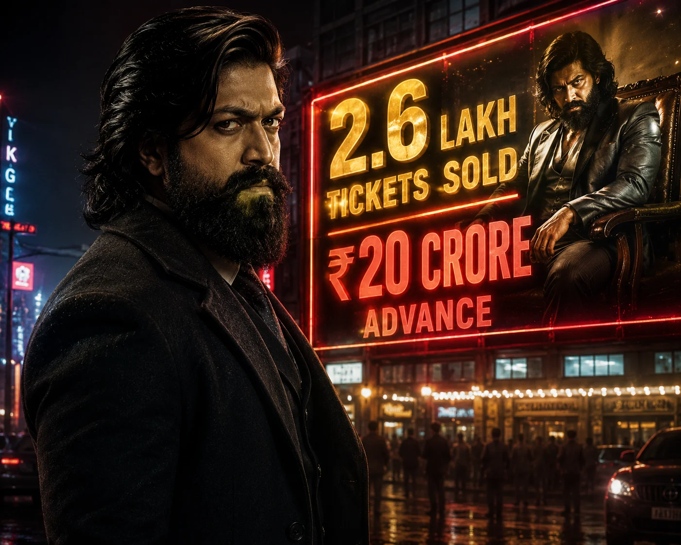 Toxic Advance Booking Day 1: रिलीज से पहले यश की 'टॉक्सिक' ने रचा इतिहास, बिके 2.6 लाख टिकट और ₹20 करोड़ के पार पहुंची कमाई