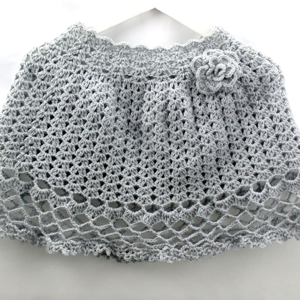 Circular Grey Poncho photo
