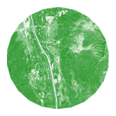 Vaduz / Lichtenstein (NDVI 0.674)