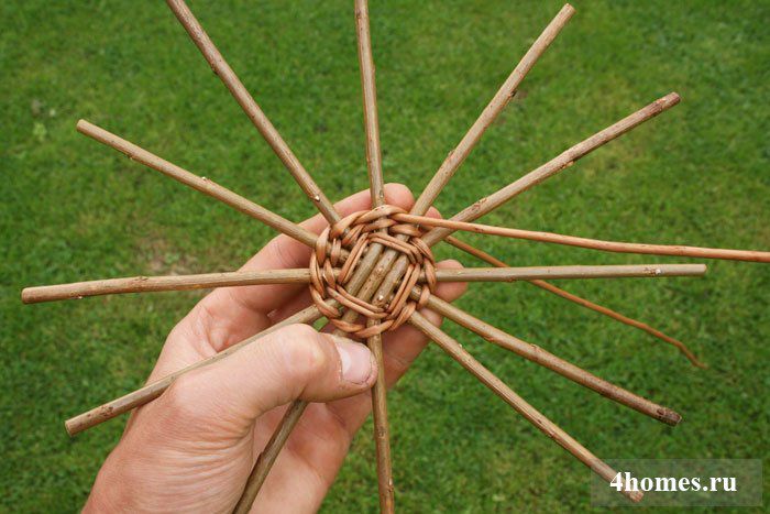 Корзины из лозы и ивы пошаговая инструкция для начинающих