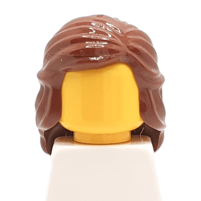 Cheveux longs châtain (2211) - Lego