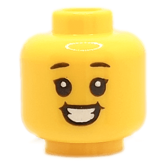 Enfant - Visage jaune 3 (1103) - Lego