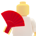 Mode - Accessoire - Eventail - rouge (F014) - marque compatible avec Lego