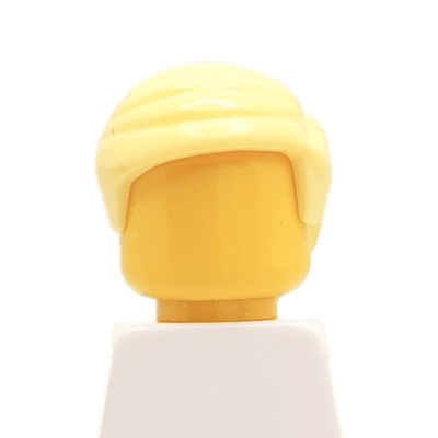 Cadre briques Lego Cheveux courts blond foncé (2432) - Lego