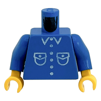Chemise bleue - façon chemise en jean (3329) - Lego