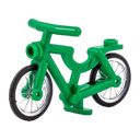 Sport - vélo vert sapin (volumineux) - Les Portraits de Felie